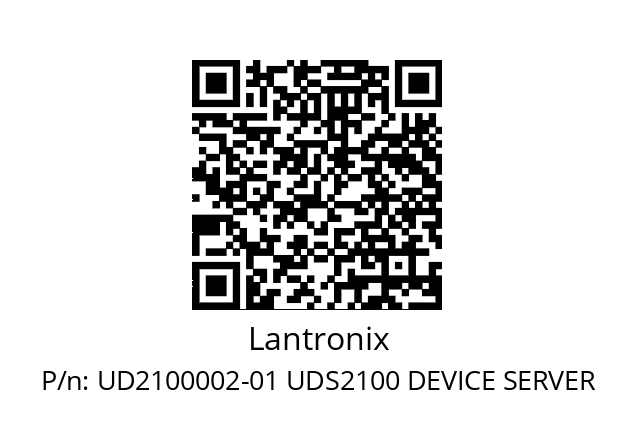   Lantronix UD2100002-01 UDS2100 DEVICE SERVER