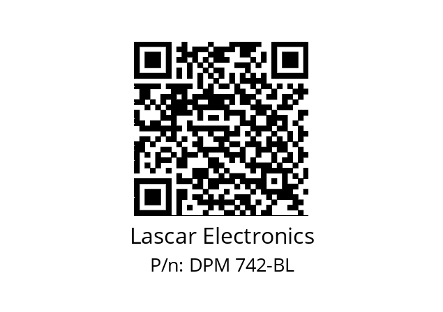   Lascar Electronics DPM 742-BL