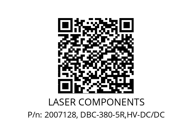   LASER COMPONENTS 2007128, DBC-380-5R,HV-DC/DC