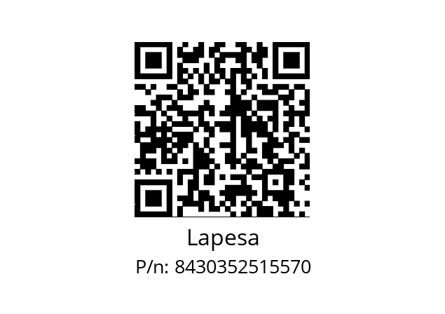   Lapesa 8430352515570