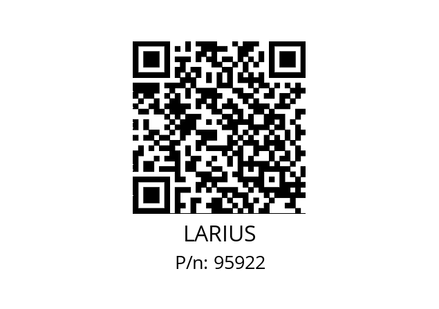   LARIUS 95922