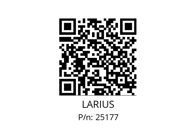   LARIUS 25177