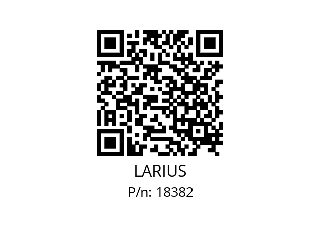   LARIUS 18382