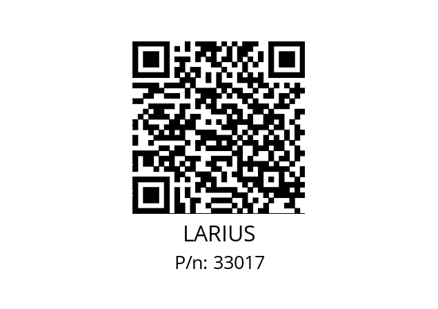   LARIUS 33017