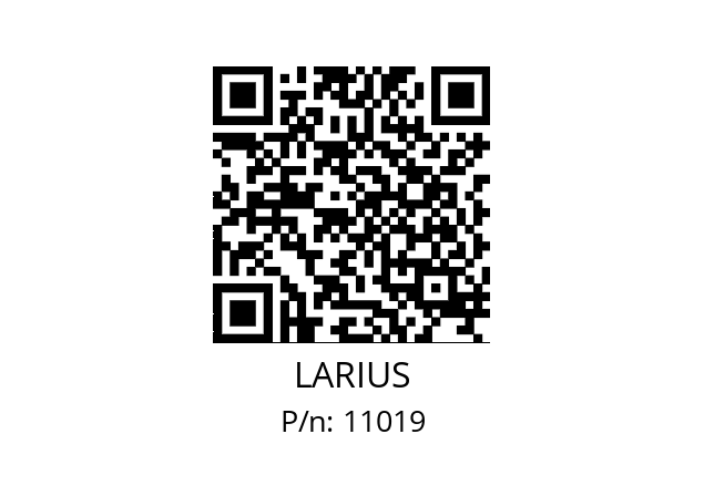   LARIUS 11019