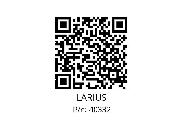   LARIUS 40332