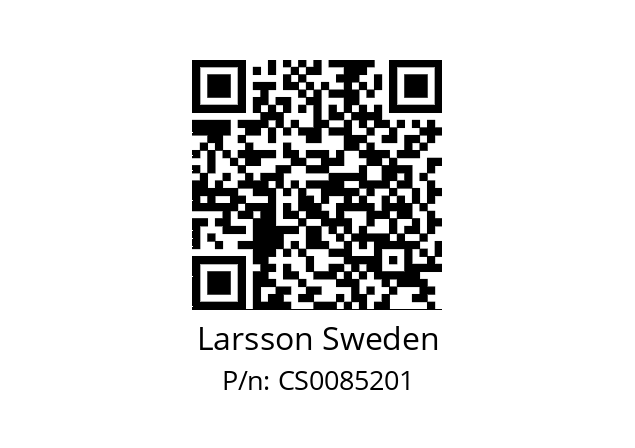   Larsson Sweden CS0085201