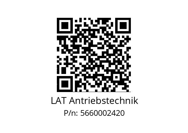   LAT Antriebstechnik 5660002420