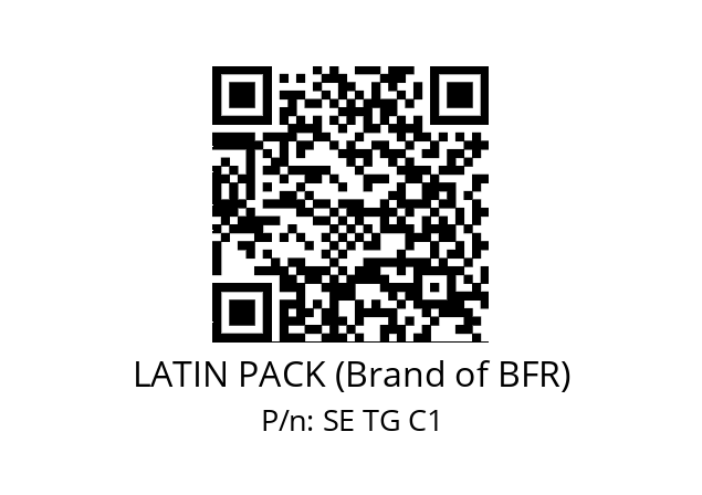   LATIN PACK (Brand of BFR) SE TG C1