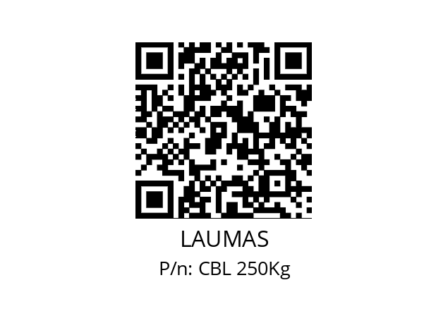   LAUMAS CBL 250Kg