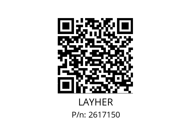   LAYHER 2617150