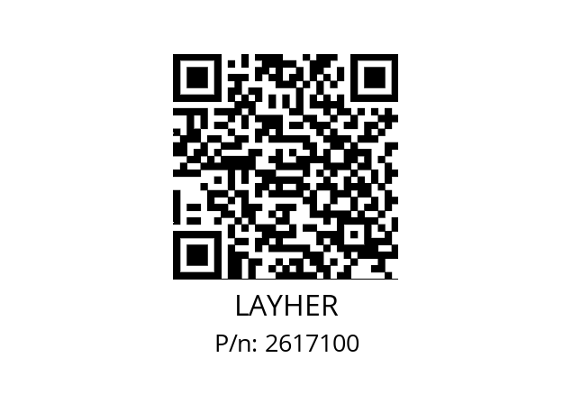   LAYHER 2617100