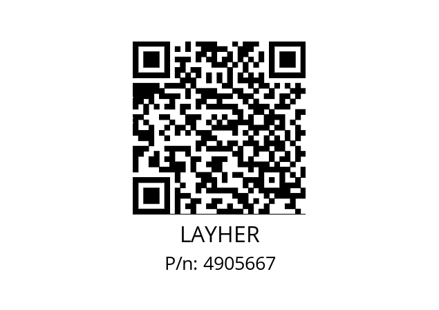   LAYHER 4905667