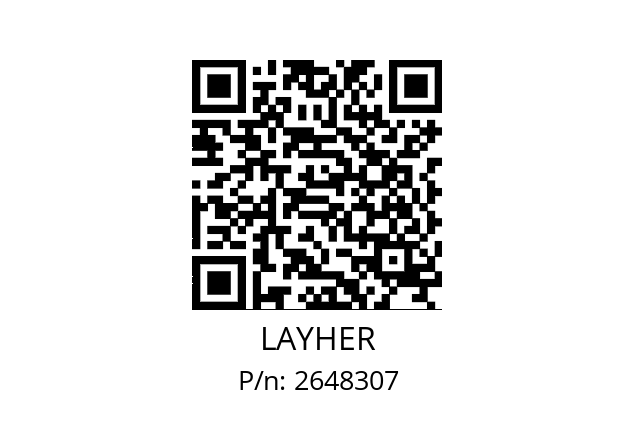   LAYHER 2648307