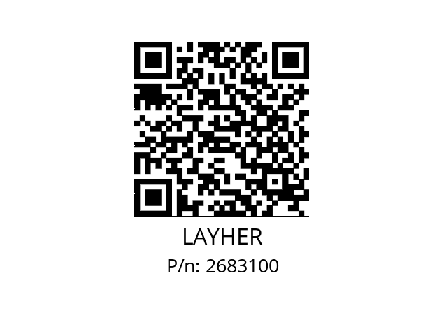   LAYHER 2683100