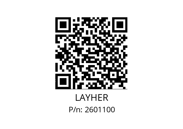   LAYHER 2601100