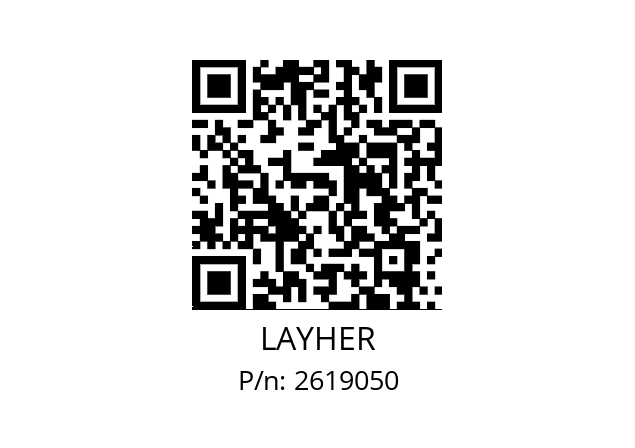   LAYHER 2619050