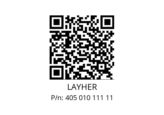   LAYHER 405 010 111 11