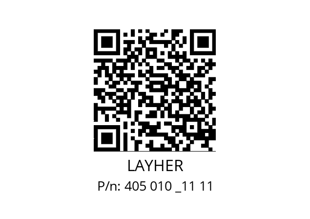   LAYHER 405 010 _11 11