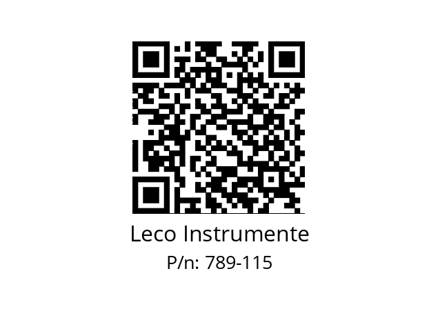   Leco Instrumente 789-115