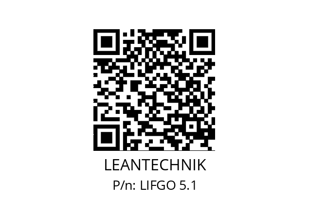   LEANTECHNIK LIFGO 5.1