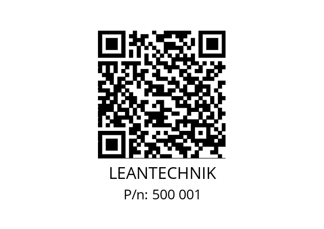   LEANTECHNIK 500 001