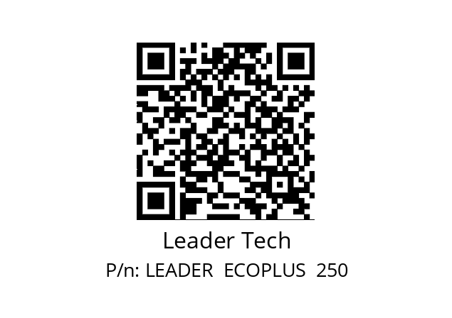   Leader Tech LEADER  ECOPLUS  250