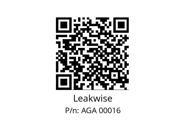   Leakwise AGA 00016