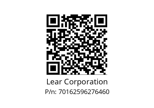   Lear Corporation 70162596276460