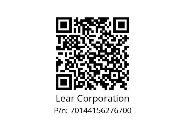   Lear Corporation 70144156276700