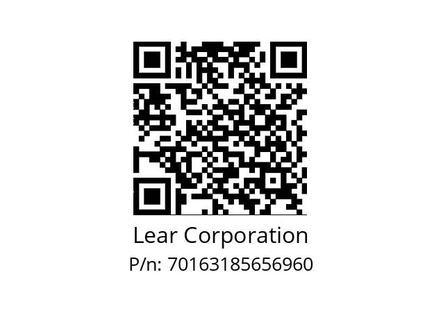   Lear Corporation 70163185656960