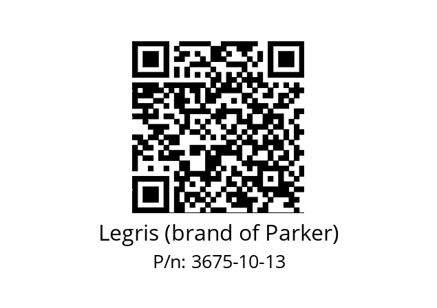   Legris (brand of Parker) 3675-10-13