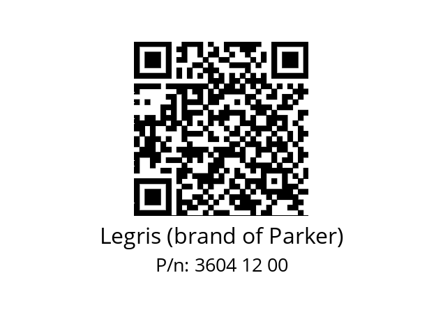   Legris (brand of Parker) 3604 12 00