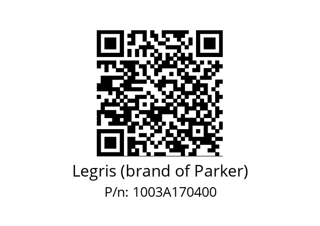   Legris (brand of Parker) 1003A170400