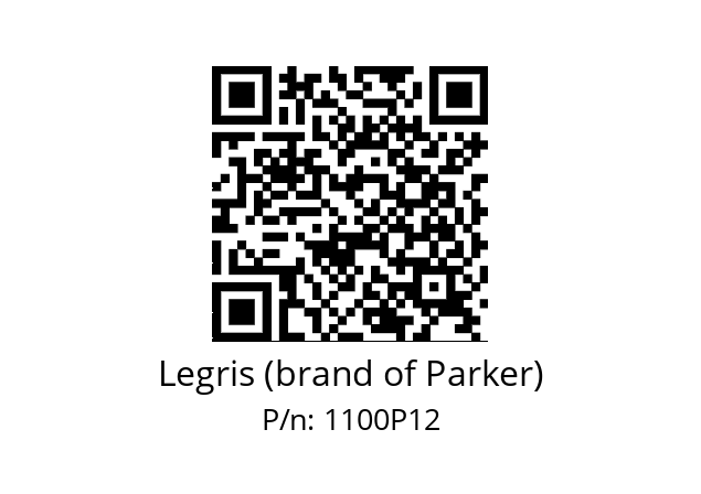   Legris (brand of Parker) 1100P12