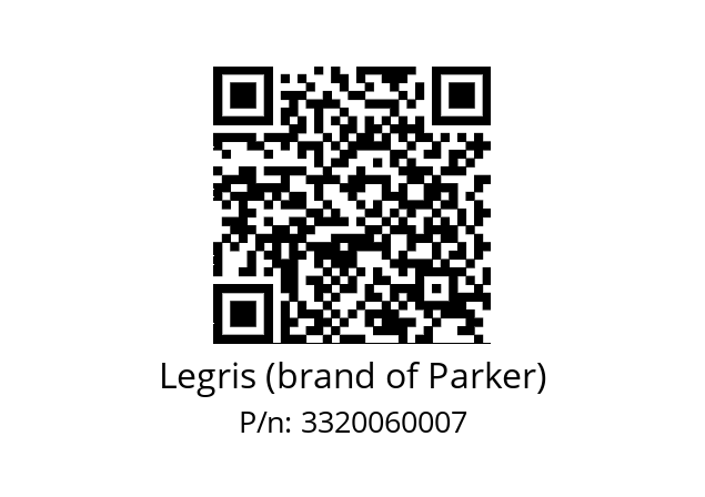   Legris (brand of Parker) 3320060007