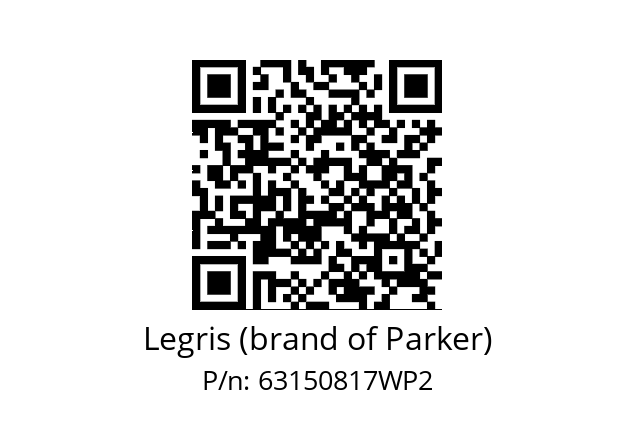   Legris (brand of Parker) 63150817WP2