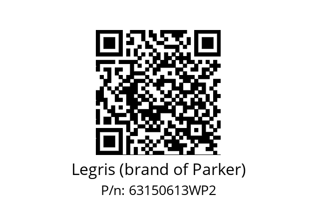   Legris (brand of Parker) 63150613WP2