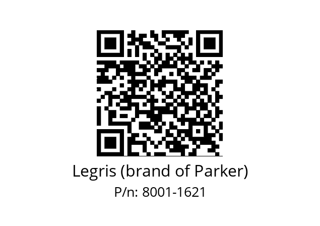   Legris (brand of Parker) 8001-1621