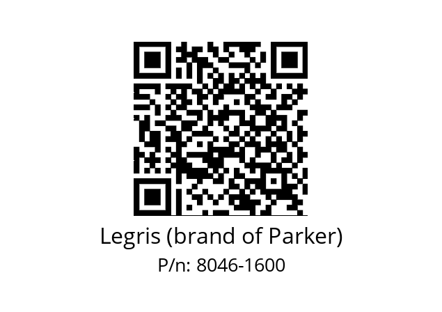   Legris (brand of Parker) 8046-1600