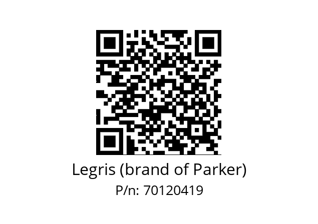   Legris (brand of Parker) 70120419