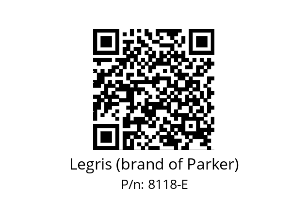   Legris (brand of Parker) 8118-E