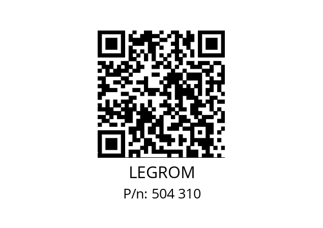   LEGROM 504 310