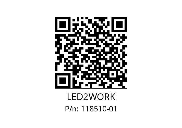   LED2WORK 118510-01