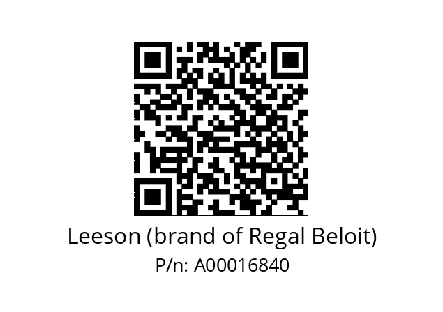   Leeson (brand of Regal Beloit) A00016840