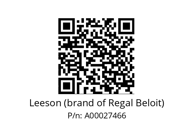   Leeson (brand of Regal Beloit) A00027466