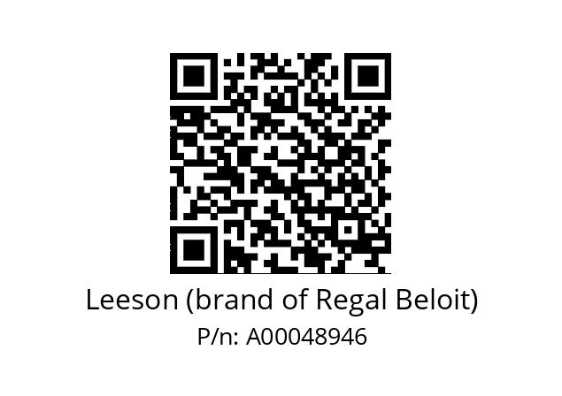   Leeson (brand of Regal Beloit) A00048946