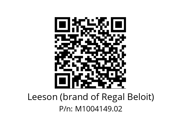   Leeson (brand of Regal Beloit) M1004149.02