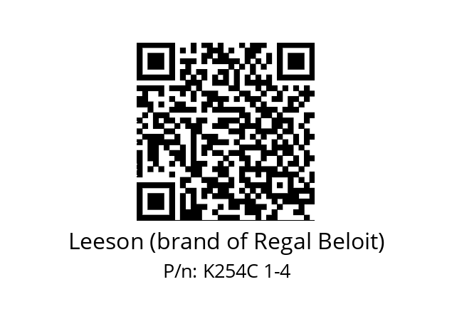   Leeson (brand of Regal Beloit) K254C 1-4