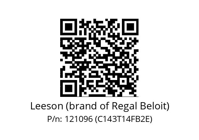   Leeson (brand of Regal Beloit) 121096 (C143T14FB2E)